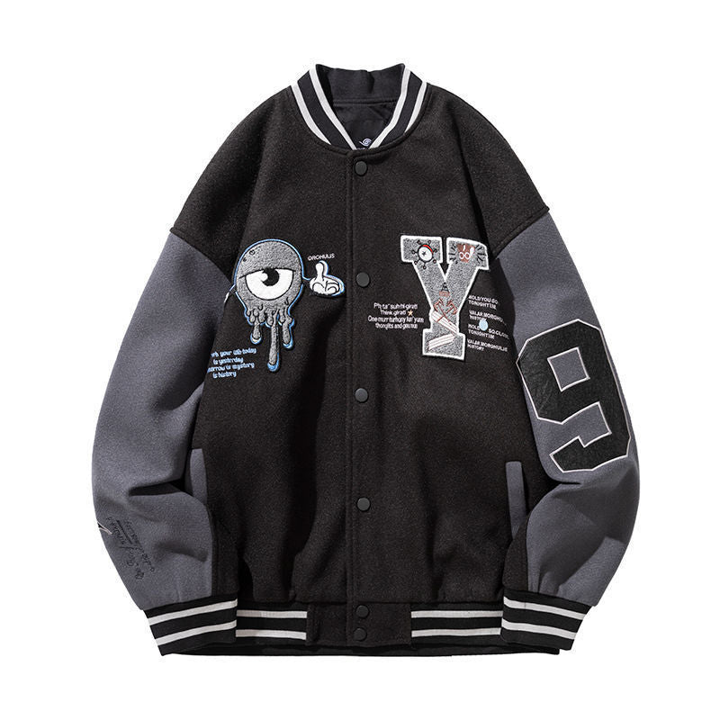 73r1 – VarsityVolt Capsule · Retro Baseball Jacket · Urban Precision Impact