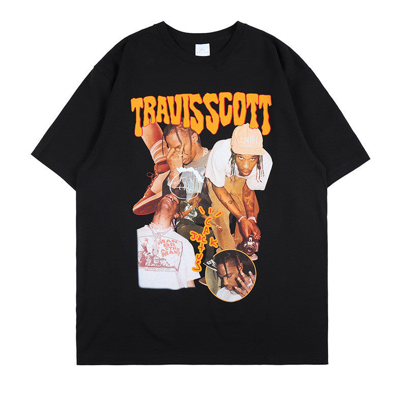 73r1 - Character Print Loose Tee