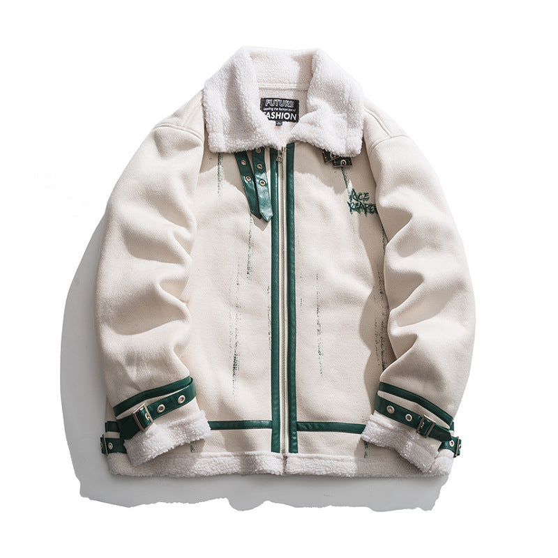 73r1 - New Winter Clothes Plush Cotton-padded Coat