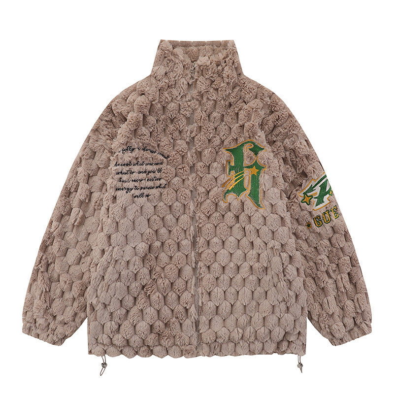 73r1 - Thick Cotton Padded Polyester Coat Women Winter