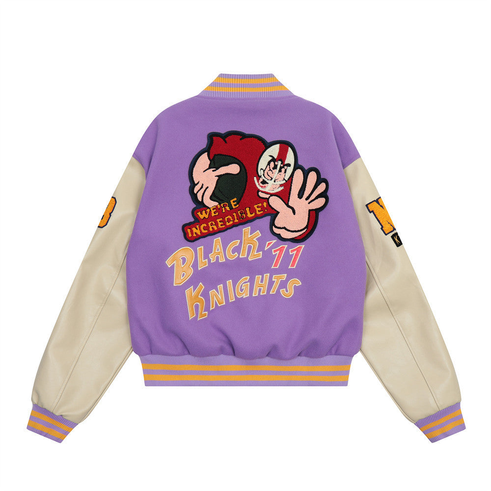 73r1 - Patchcrawl Color Blocked Patch Jacket