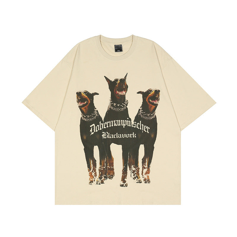 73r1 – HoundVerse Capsule · Urban Graphic Tee · Vintage Distress Cut