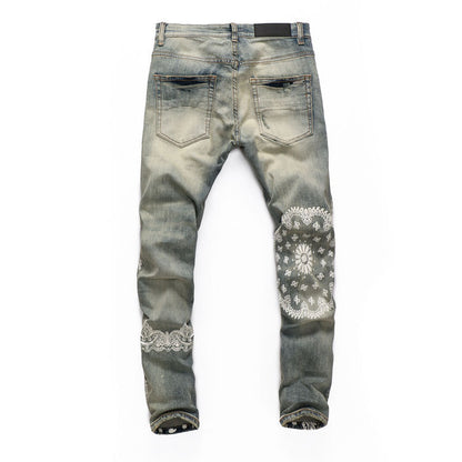 73r1 - Vintage Distressed Denim Jeans Men