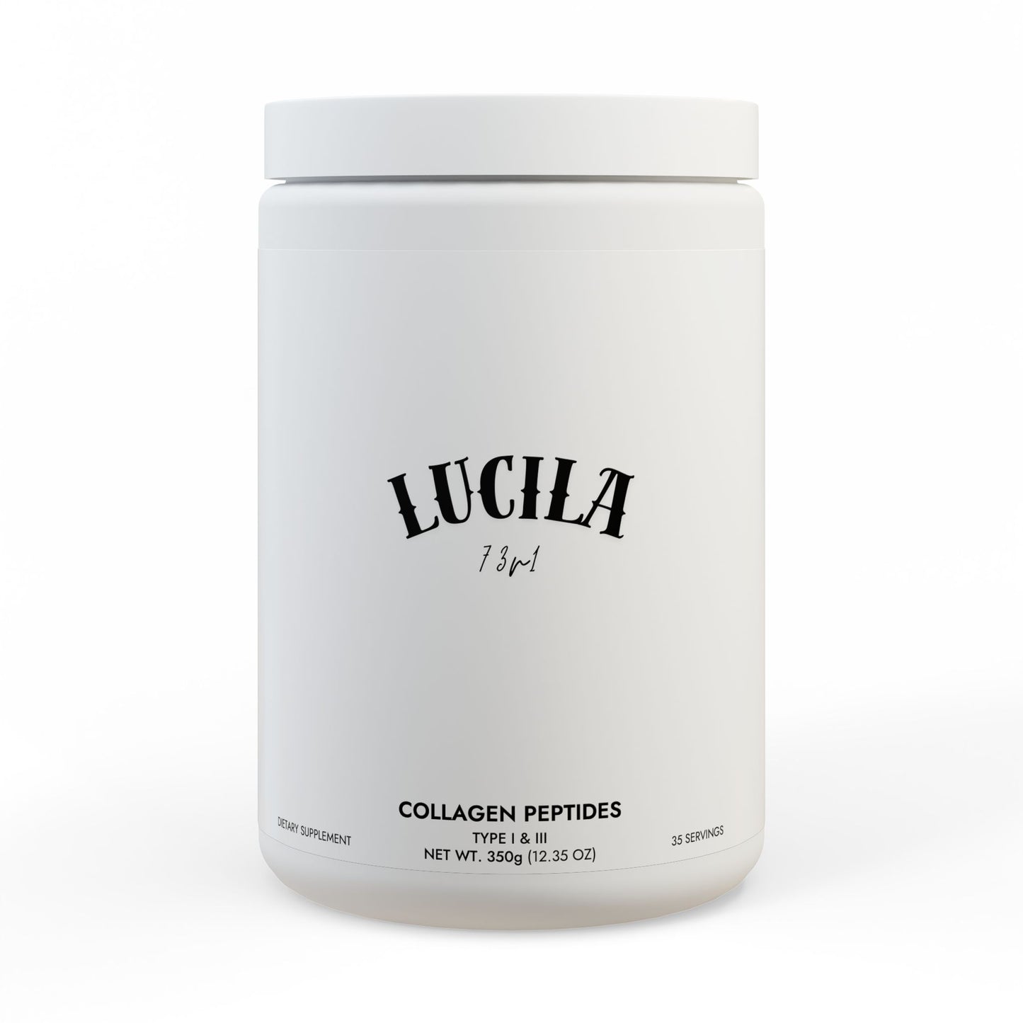 Collagen Peptides Type I & III Supplement 73R1 – Hidratación Cutánea y Soporte Articular · 350 g (12.3 oz)