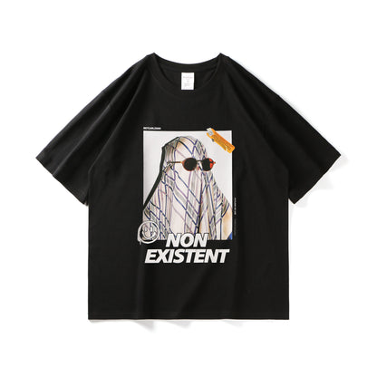 73r1 - Funny Print Loose Tee