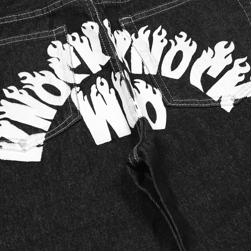 73r1 – UrbanLine Capsule · Loose Straight Jeans · Black Street Minimal Flow