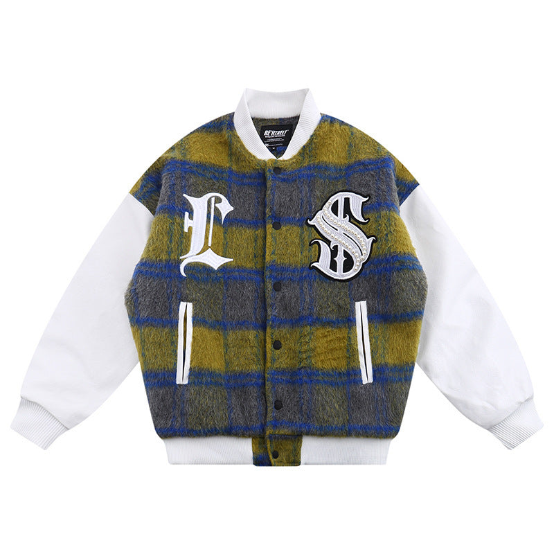 73r1 - Plus-Velvet Hip Hop Street Jacket