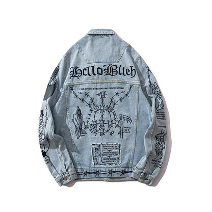 73r1 - Hip Hop Denim Jacket
