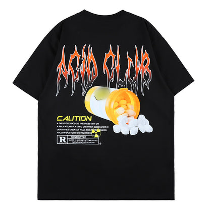 73r1 - Chestmark Cotton Tee with Signature Print