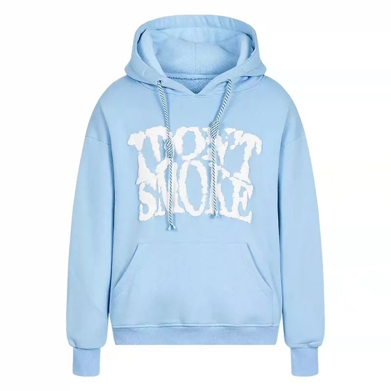 73r1 - Washed Cotton Hoodie with Printed Logo Variants