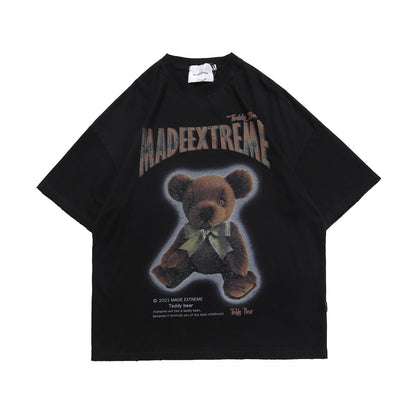 73r1 - Unisex Hip Hop Cotton Short Sleeve Tee