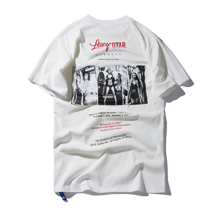 73r1 - Men's Beauty Print Hip Hop Cotton Tee