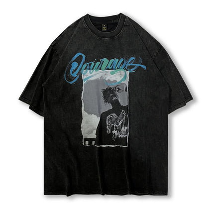 73r1 - High Street Abstract Graphic Short Sleeve Tee Unisex