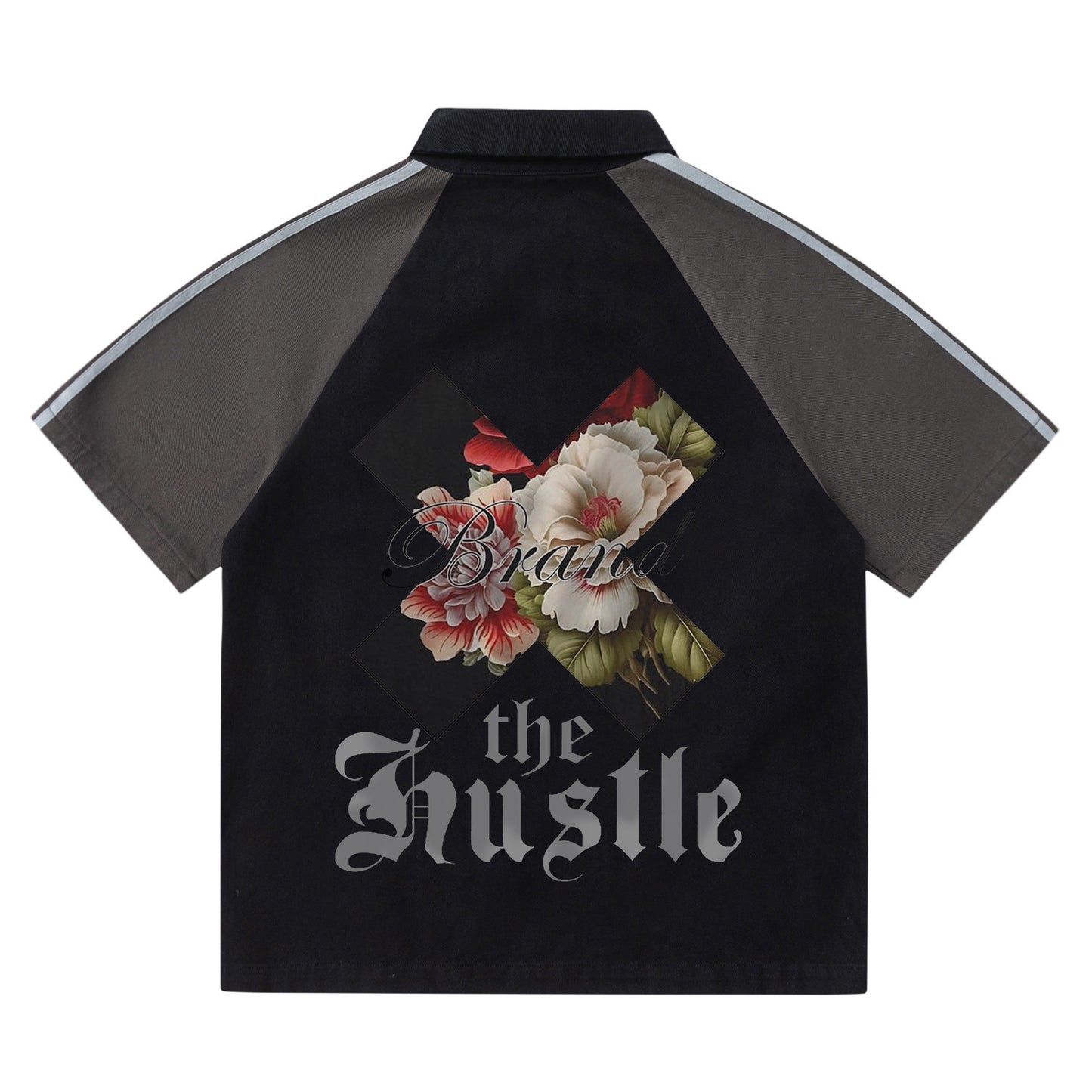 73r1 - Camiseta street hip-hop con estampado de letras NZKS107-SUCK