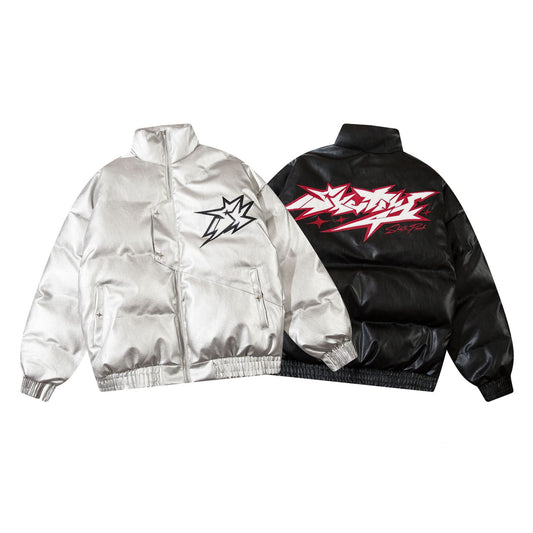 73r1 - Loose Polyester Cotton Leisure Coat for Teens