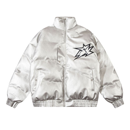 73r1 - Loose Polyester Cotton Leisure Coat for Teens