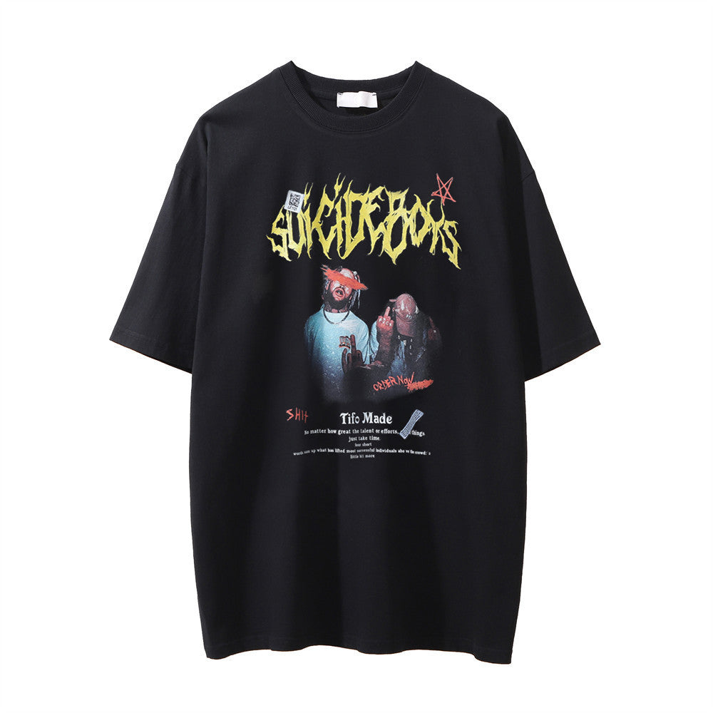 73r1 - Men's Retro Character Tee Street Style