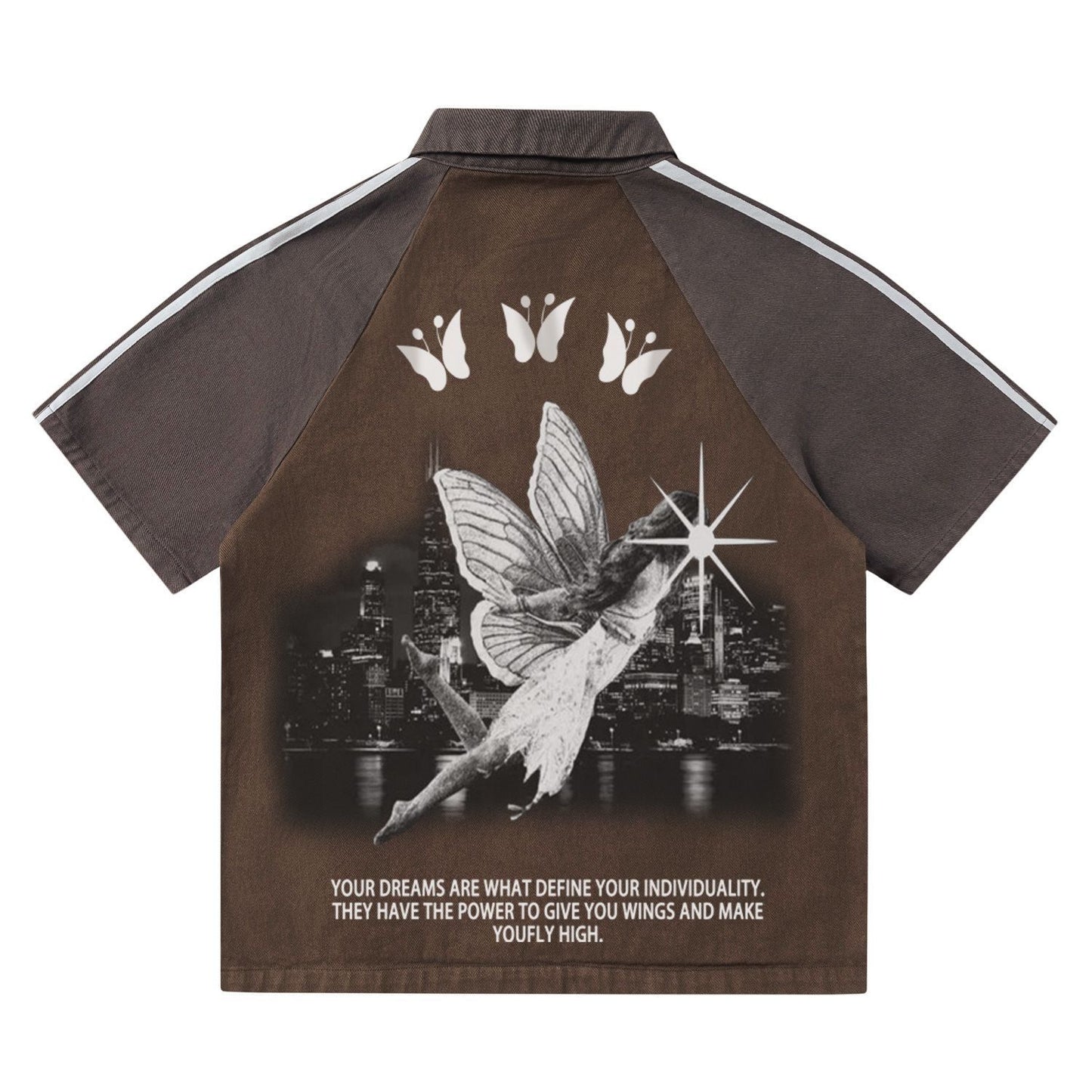 73r1 – PrintDrift Capsule · Vintage Letter Polo · College Graphic Recall