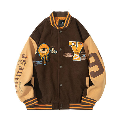 73r1 – VarsityVolt Capsule · Retro Baseball Jacket · Urban Precision Impact