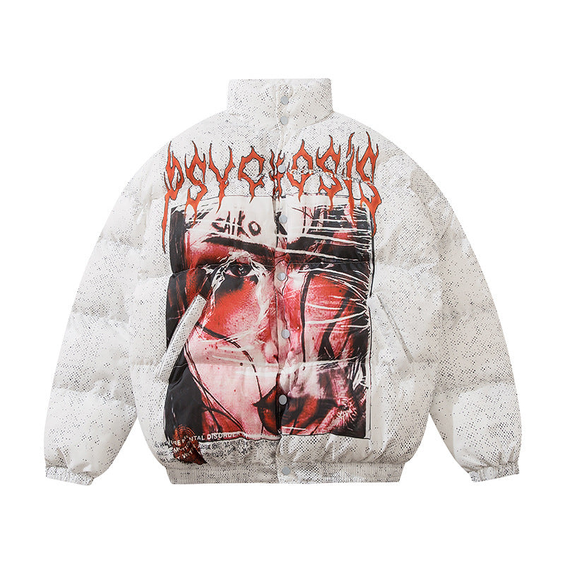 73r1 - West Coast Reversible Printed Puffer Jacket