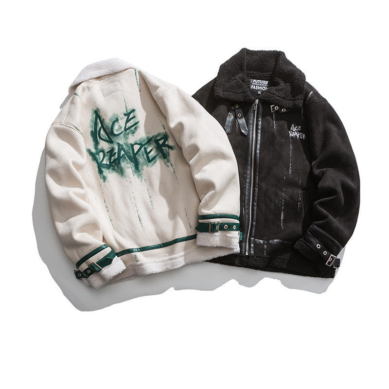 73r1 - New Winter Clothes Plush Cotton-padded Coat