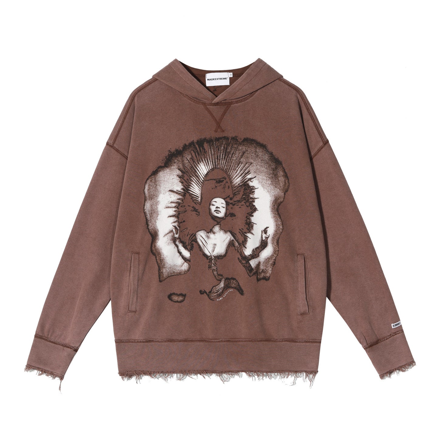 73r1 - Sudadera street con capucha y estampado Devotion Awakening