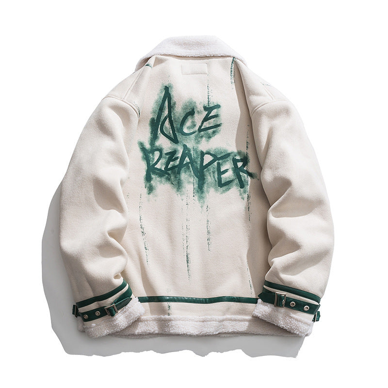 73r1 - New Winter Clothes Plush Cotton-padded Coat