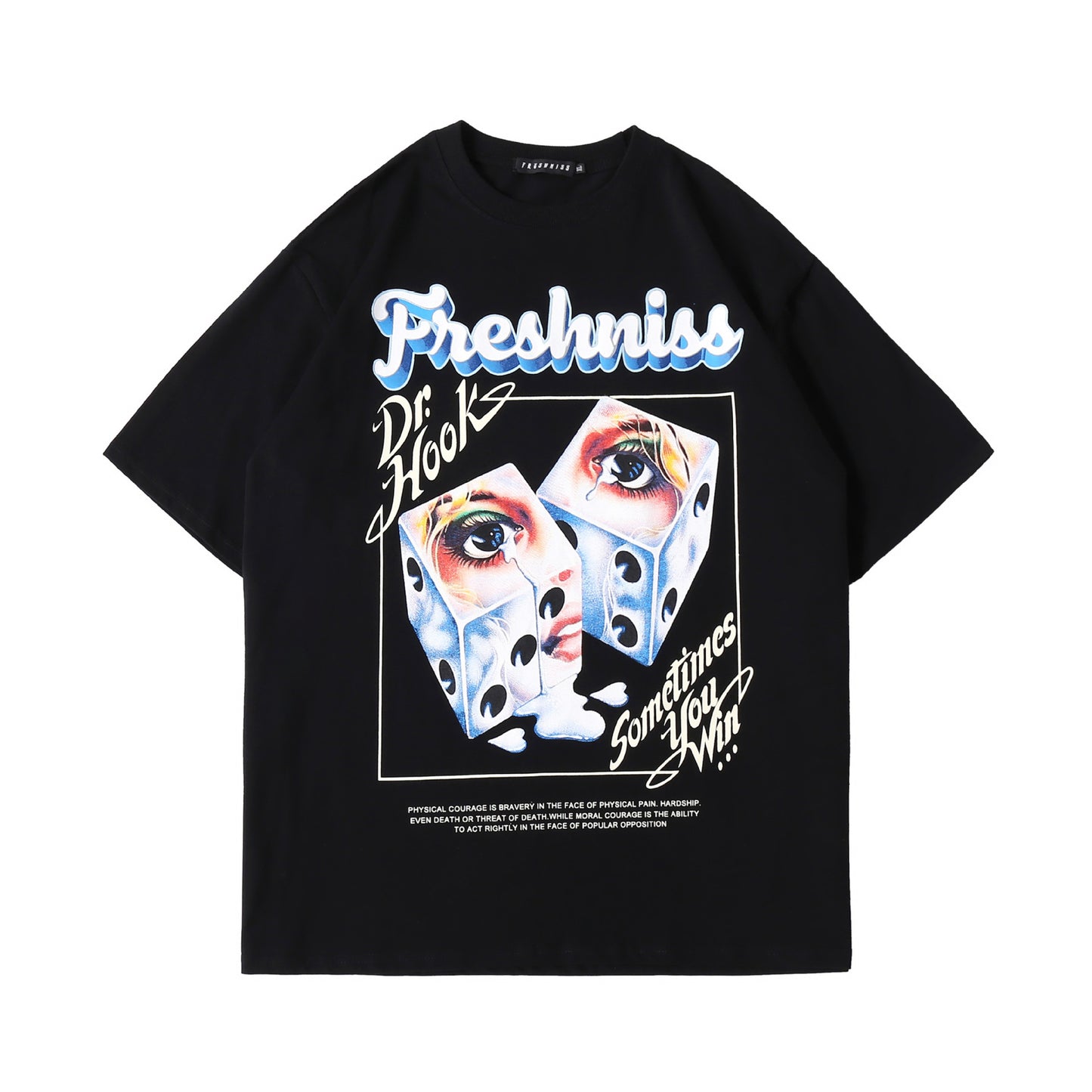 73r1 - Crying Dice Letter Tee