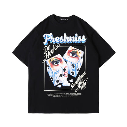 73r1 - Crying Dice Letter Tee