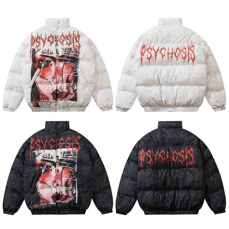 73r1 - West Coast Reversible Printed Puffer Jacket