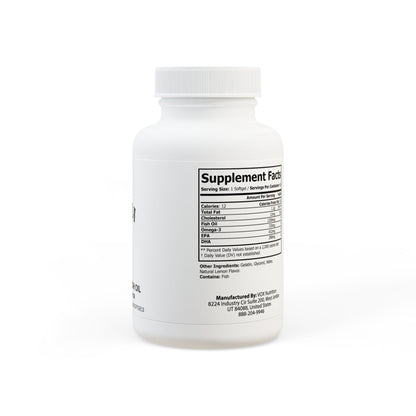Omega-3 Fish Oil Supplement 73R1 – Recuperación y Soporte de Ácidos Grasos Esenciales · 60 softgels