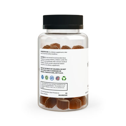 Sleep Well Gummies Supplement 73R1 – Sueño Profundo, Relajación y Ritmo Circadiano · 60 gummies