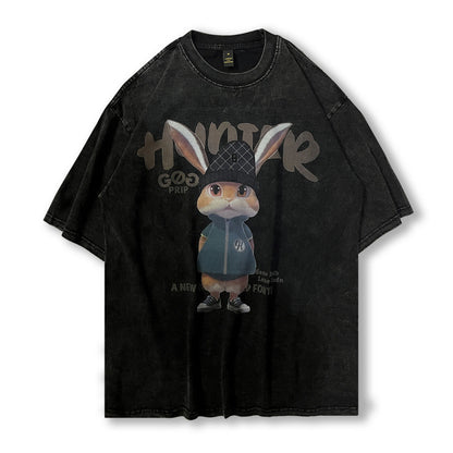 73r1 - High Street Abstract Graphic Short Sleeve Tee Unisex