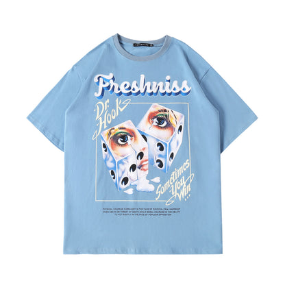 73r1 - Crying Dice Letter Tee