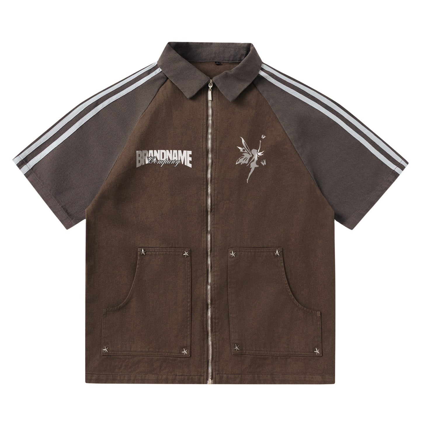 73r1 – PrintDrift Capsule · Vintage Letter Polo · College Graphic Recall