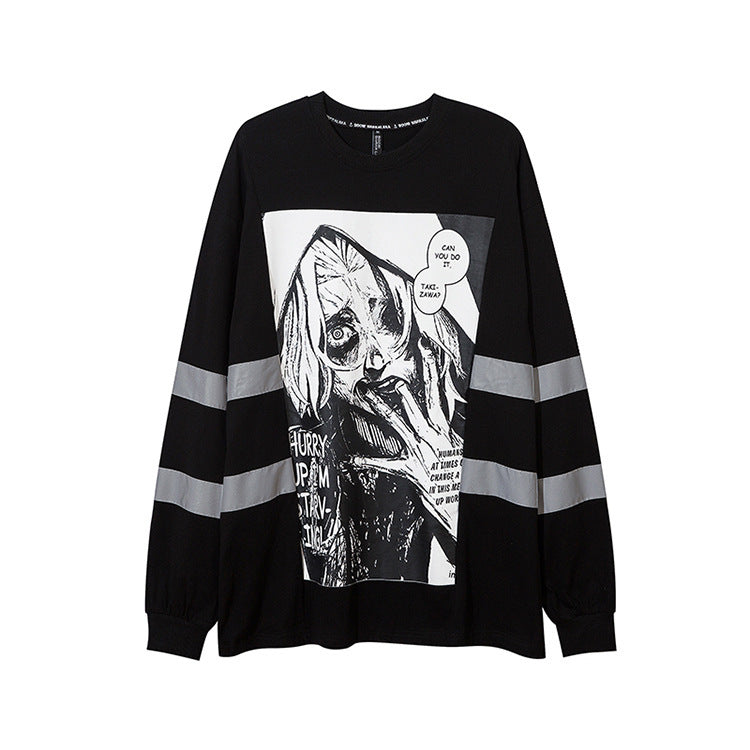 73r1 - Gildgrin Cartoon Foil Pullover