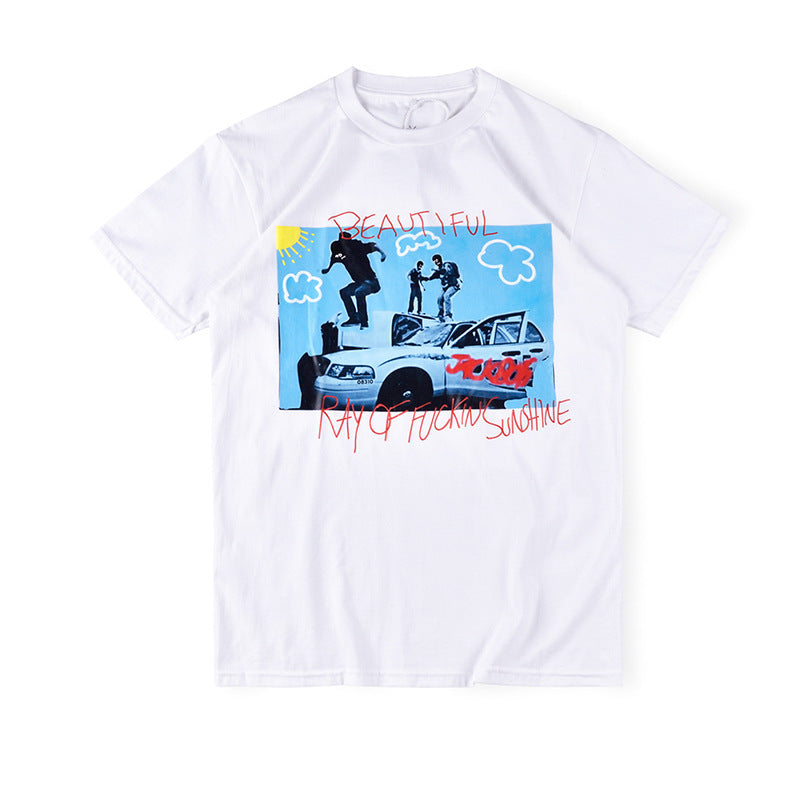 73r1 - Hip-hop Trend T-shirt