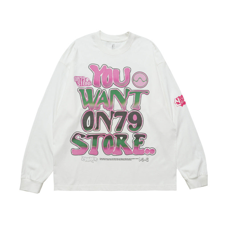 73r1 - Sudadera estilo nacional con diseño pullover en algodón blanco