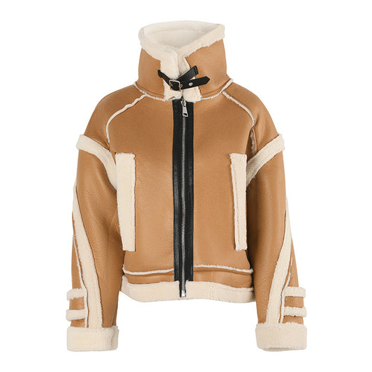 73r1 - Thick Loose Cotton Coat For Motorcycle Clothes