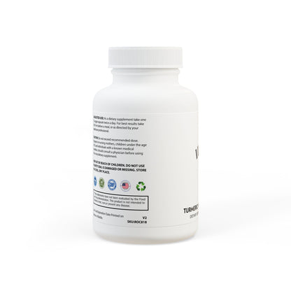Turmeric with BioPerine® Supplement 73R1 – Recuperación, Antioxidantes y Función Muscular · 60 cápsulas