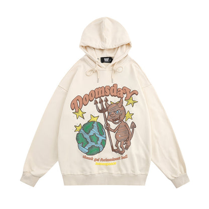 73r1 - Baggy Hip Hop Couple Hoodie