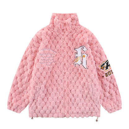 73r1 - Thick Cotton Padded Polyester Coat Women Winter