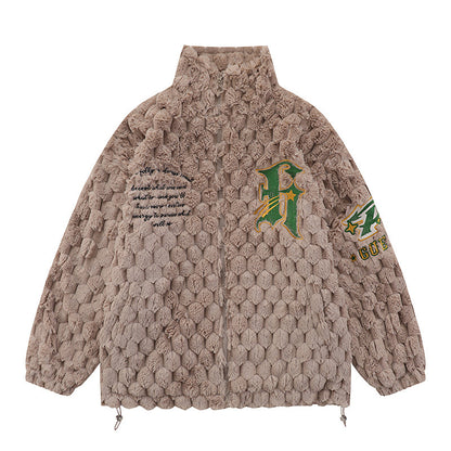 73r1 - Thick Cotton Padded Polyester Coat Women Winter