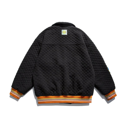 73r1 - Embroidered Loose Street Jacket