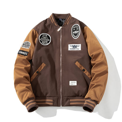 73r1 - Pilot Cotton-padded Coat Men Thick Loose Plus Size Cotton Clothes