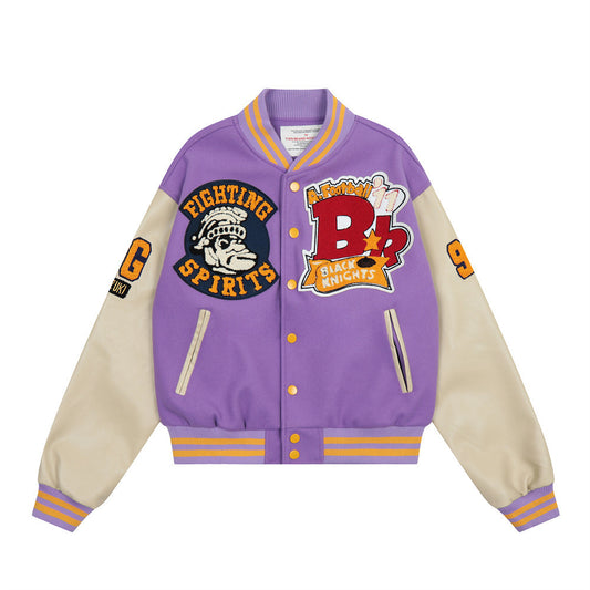 73r1 - Patchcrawl Color Blocked Patch Jacket
