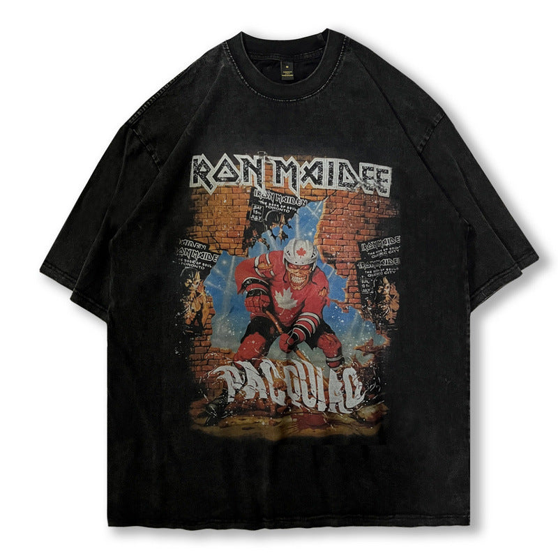 73r1 - High Street Abstract Graphic Short Sleeve Tee Unisex