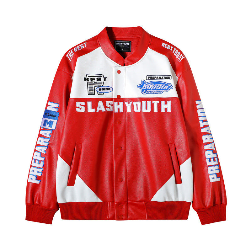 73r1 - High Street Printed Dyed Polyester Jacket