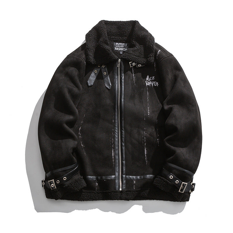 73r1 - New Winter Clothes Plush Cotton-padded Coat