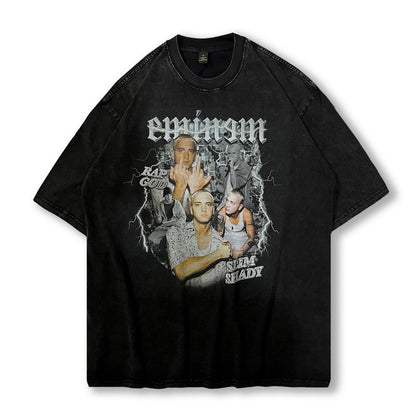 73r1 - High Street Abstract Graphic Short Sleeve Tee Unisex